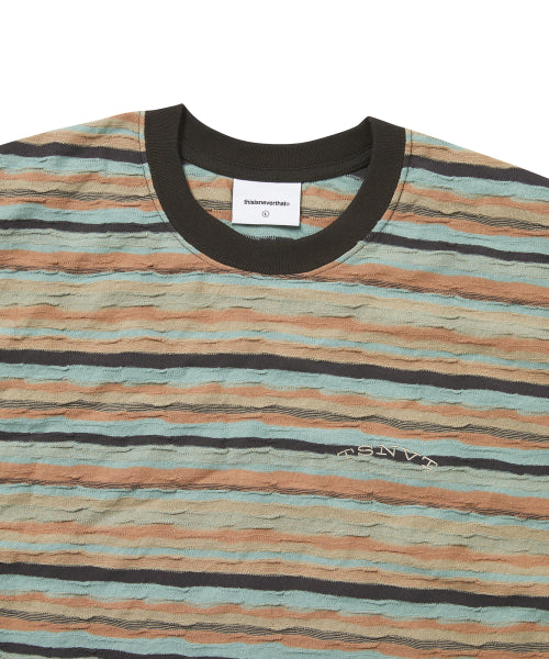 THISISNEVERTHAT THISISNEVERTHAT Wave Jacquard Tee Burnt Orange