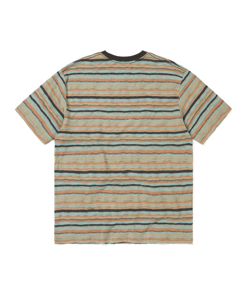 THISISNEVERTHAT THISISNEVERTHAT Wave Jacquard Tee Burnt Orange