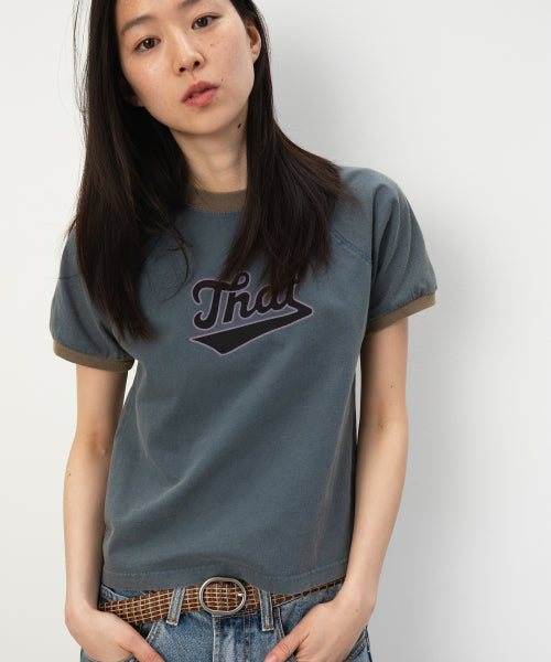 THISISNEVERTHAT THISISNEVERTHAT Faded Raglan W Tee Faded Navy
