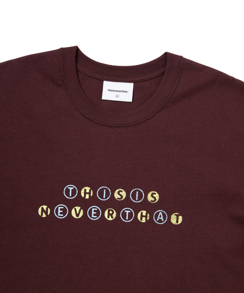 THISISNEVERTHAT THISISNEVERTHAT T-Shirt Burgundy