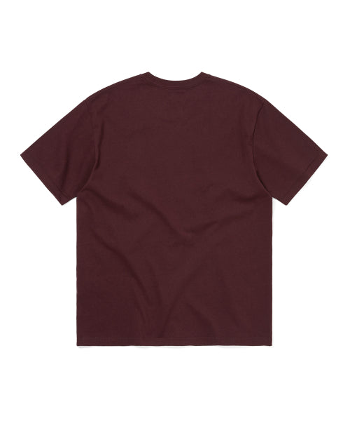 THISISNEVERTHAT THISISNEVERTHAT T-Shirt Burgundy