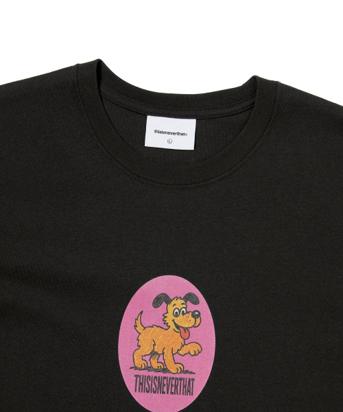 THISISNEVERTHAT THISISNEVERTHAT T-Shirt Doggo Tee Off Black