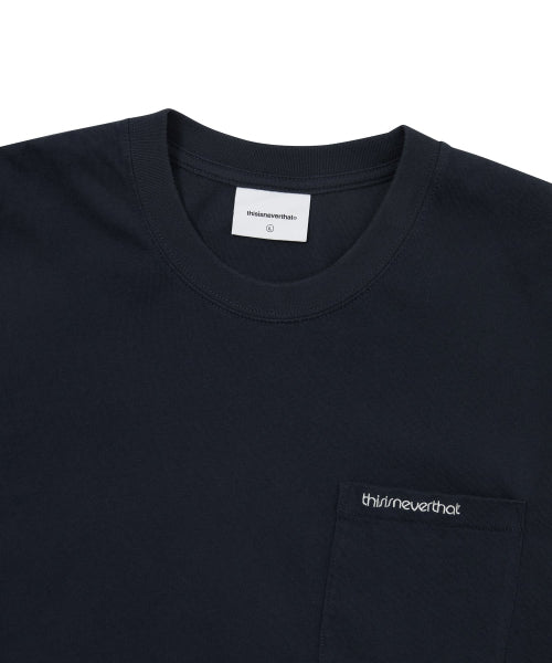 THISISNEVERTHAT THISISNEVERTHAT Basic Pocket Tee Navy