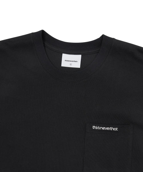 THISISNEVERTHAT THISISNEVERTHAT Basic Pocket Tee Black