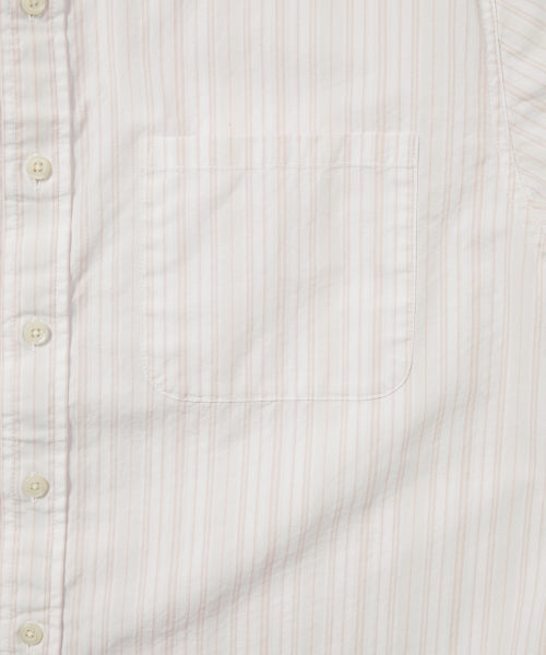THISISNEVERTHAT THISISNEVERTHAT Striped S/S Shirt White
