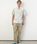 THISISNEVERTHAT THISISNEVERTHAT Striped S/S Shirt Green