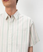 THISISNEVERTHAT THISISNEVERTHAT Striped S/S Shirt Green