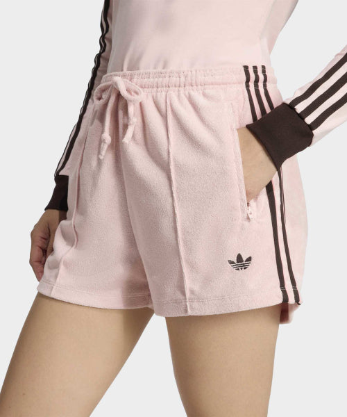 ADIDAS ADIDAS Terry Towel Firebird Short Pants - Sandy Pink