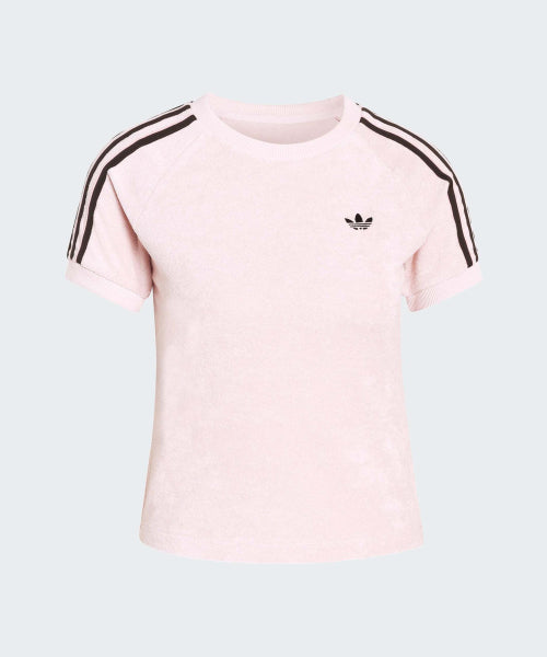 ADIDAS ADIDAS Terry Towel T-Shirt - Sandy Pink