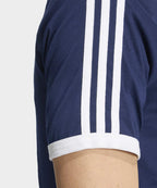 ADIDAS ADIDAS 3-Stripe Slim Ringer T-shirt - Night Indigo