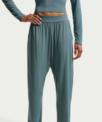 NIKE NIKE Loose Fit Mid-Rise Pants - Mineral Slate