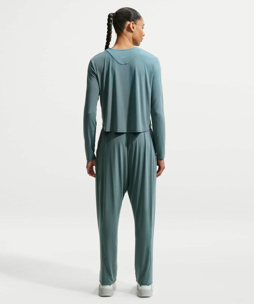 NIKE NIKE Loose Fit Mid-Rise Pants - Mineral Slate
