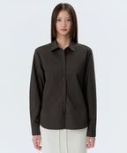 MUSINSA STANDARD WOMAN MUSINSA STANDARD WOMAN Shirt Gunmetal
