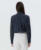 MUSINSA STANDARD WOMAN MUSINSA STANDARD WOMAN Shirt Navy