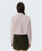 MUSINSA STANDARD WOMAN MUSINSA STANDARD WOMAN Shirt Regular Washed Poplin Pale Pink