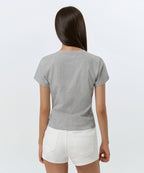 MUSINSA STANDARD WOMAN MUSINSA STANDARD WOMAN T-Shirt Medium Gray