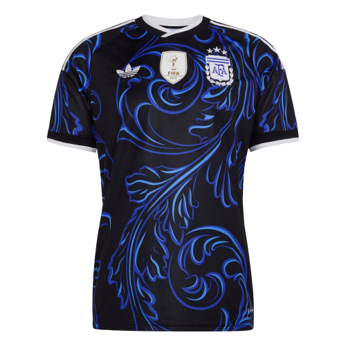 ADIDAS ADIDAS Argentina 26 Away Jersey - Black: Lucid Blue