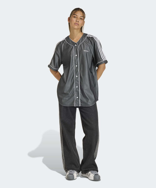 ADIDAS ADIDAS Baseball Shirt - Black