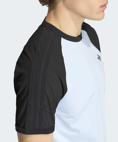 ADIDAS Men's 3-Stripe T-shirt - Crystal Sky
