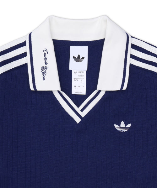 ADIDAS ADIDAS Long sleeve polo shirt - Night Sky
