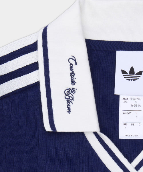ADIDAS ADIDAS Long sleeve polo shirt - Night Sky