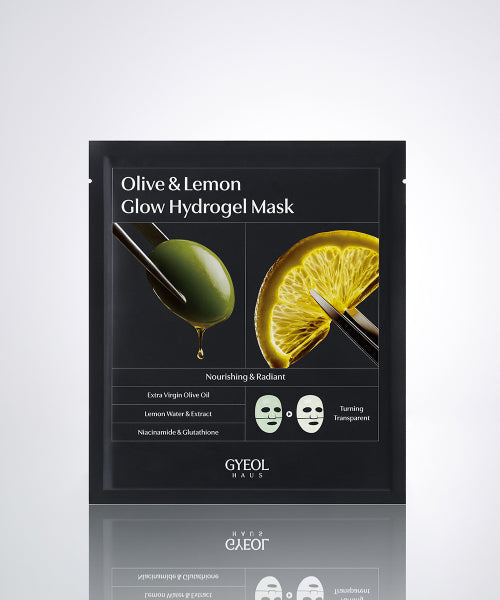 GYEOL HAUS GYEOL HAUS Olive & Lemon Glow Hydrogel Mask 6pcs
