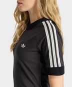 ADIDAS ADIDAS Cali Knit Crochet Detail T-Shirt - Black