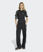 ADIDAS ADIDAS Cali Knit Crochet Detail T-Shirt - Black