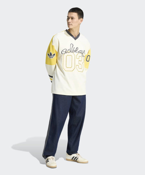 ADIDAS ADIDAS Hockey Long Sleeve Jersey - Yellow
