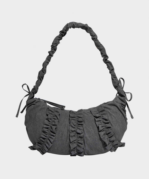 ADIDAS ADIDAS Ruffle Bag L - Charcoal