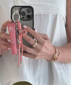 BEONTIME BEONTIME Vegan Fluffy Plumper Keyring 10g (01 Sheer Rosy)