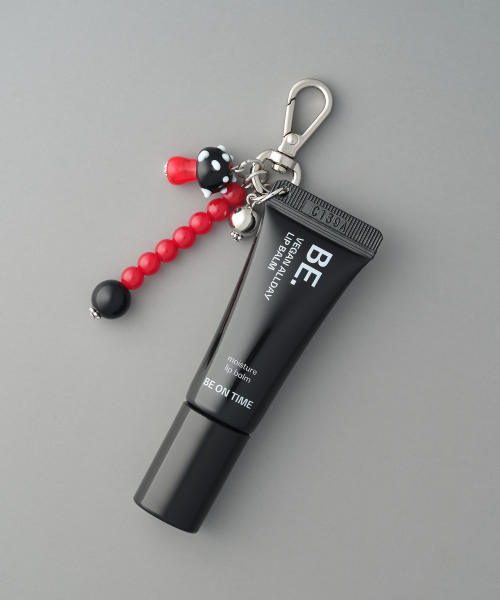 BEONTIME BEONTIME Premium Black Edition Vegan Lip Balm Mini Keyring (Apple/Mushroom) 5g