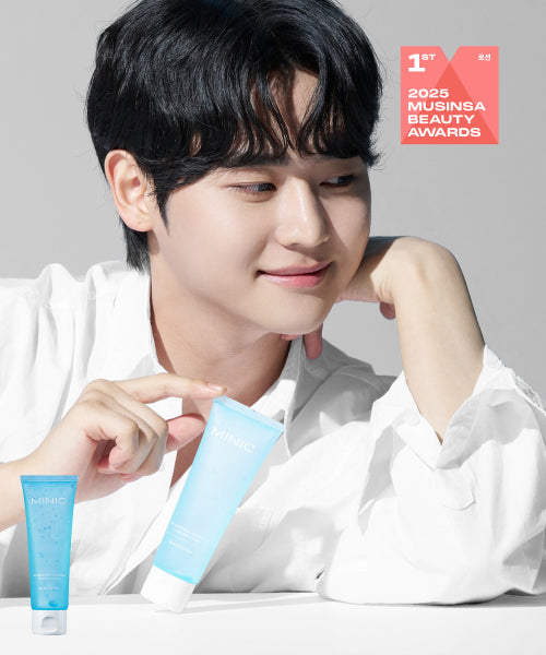 MINIC [Jointly developed by Nakaflo] No Sebum Blue Chamomile Moisture Soothing Toner 200ml + Gel Lotion 80ml Set