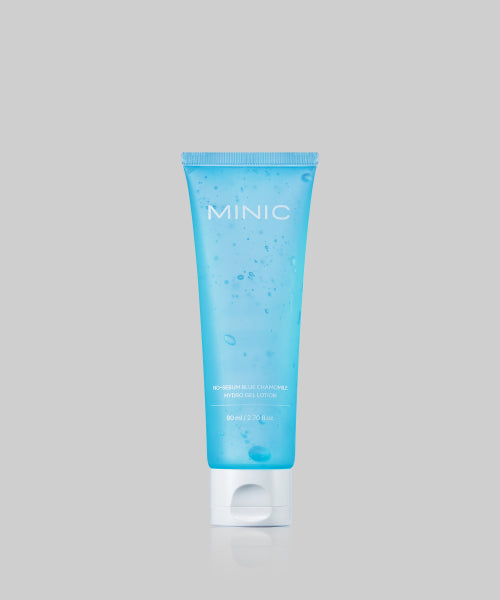 MINIC [Jointly developed by Nakaflo] No Sebum Blue Chamomile Moisture Soothing Toner 200ml + Gel Lotion 80ml Set