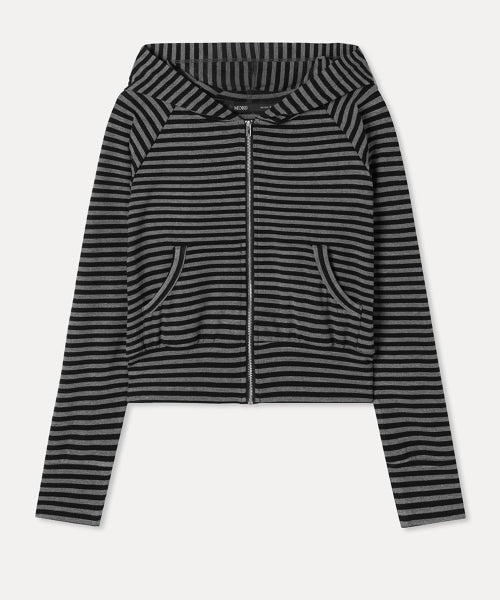 MIXXO MIXXO T-Shirt Striped Hoodie