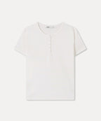 MIXXO MIXXO T-Shirt Button-up Snap Short-Sleeved