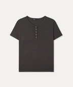 MIXXO MIXXO T-Shirt Button-up Snap Short-Sleeved