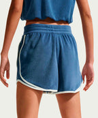 NIKE NIKE Sportswear Chill Terry Mid-Rise Shorts W - Mystic Navy