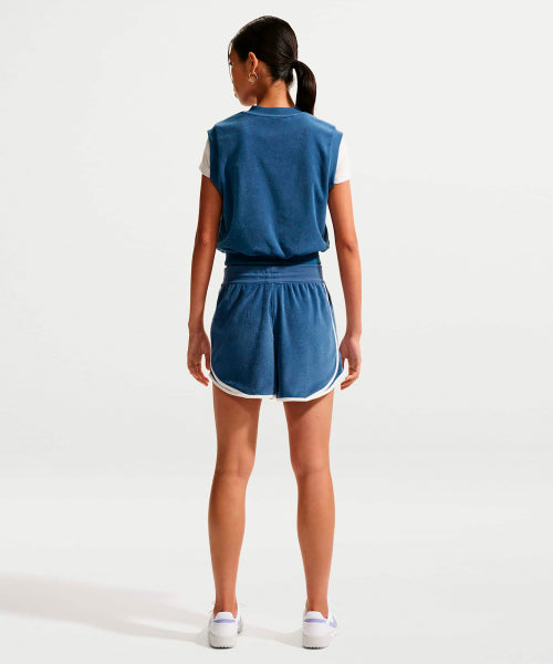 NIKE NIKE Sportswear Chill Terry Mid-Rise Shorts W - Mystic Navy