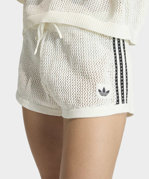 ADIDAS ADIDAS Knitwear Short Pants - White