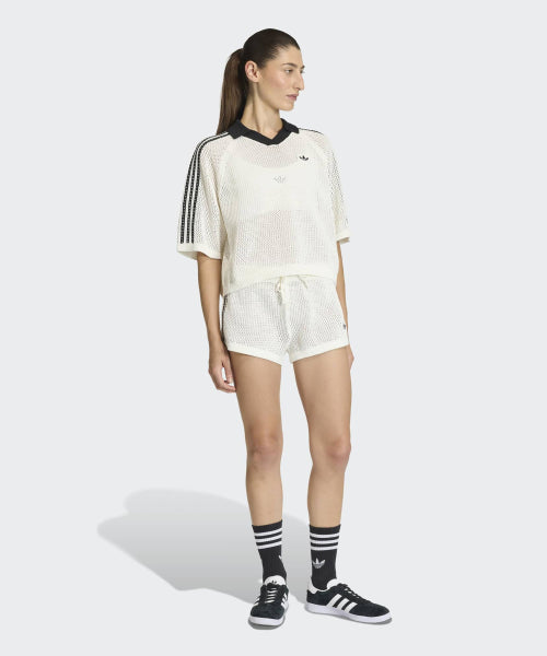 ADIDAS ADIDAS Knitwear Short Pants - White