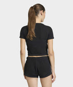 ADIDAS ADIDAS Knit Crochet Cali T-Shirt - Black