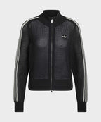 ADIDAS ADIDAS Knitwear Track Top - Black