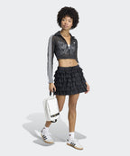 ADIDAS ADIDAS Lace Ruffle Mini Skirt - Black