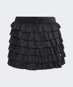 ADIDAS ADIDAS Lace Ruffle Mini Skirt - Black