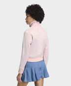 ADIDAS ADIDAS Firebird Knit Crochet Track Top - Sandy Pink