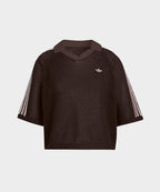 ADIDAS ADIDAS Knit Crochet Polo - Aura Coffee