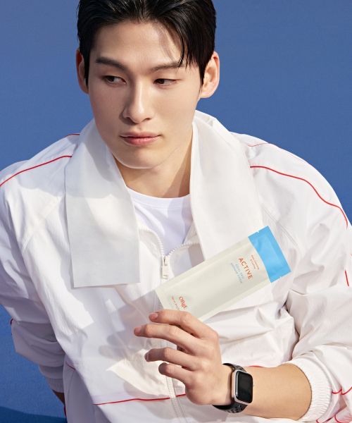 obge Active Sweat Proof Sun Stick + 1 Cool Deo Shower Tissue