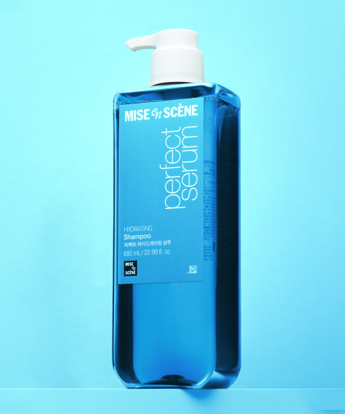 MISEENSCENE [Thin and weak hair] Perfect Serum Hydrating 3-piece SET (Shampoo 680ml + Conditioner 680ml + Serum 80ml)