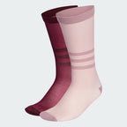 ADIDAS ADIDAS Sheer High Crew Socks Size
